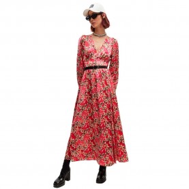 рокля,дамски,поли,и,рокли,hugo,kween,1,long,sleeve,long,dress,multicolor
