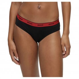 дамско,бельо,дамски,бикини,и,танкини,hugo,stripe,pyp,10240727,panties,black,(black)