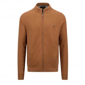 блуза,мъжки,пуловери,fynch,hatton,1414223,full,zip,sweater,hazel,(brown)