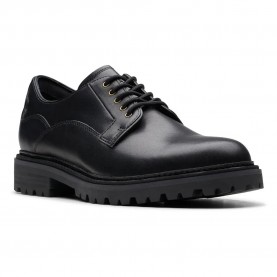 обувки,мъжки,обувки,clarks,shoes,ridge,lo,shoes,black,(black,leather)