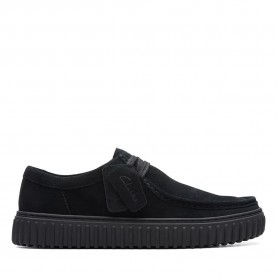 обувки,мъжки,обувки,clarks,shoes,torhill,lo,shoes,black,suede,(black)