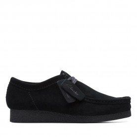 Обувки Clarks shoes Wallabee EVO shoes - Black (Black Suede) обувки,мъжки,обувки,clarks,shoes,wallabee,evo,shoes,black,(black,suede)