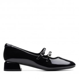 обувки,дамски,обувки,clarks,shoes,daiss30,shine,ballet,pumps,black