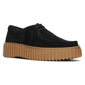 обувки,дамски,обувки,clarks,shoes,torhill,bee,shoes,black,suede,(black)