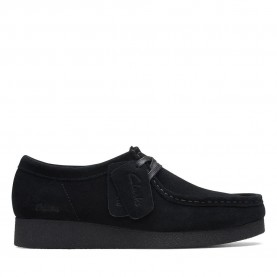 Обувки Clarks shoes Wallabee EVO shoes - Black (Black Suede) обувки,дамски,обувки,clarks,shoes,wallabee,evo,shoes,black,(black,suede)