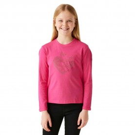тениска,детски,тениски,regatta,wenbie,iii,long,sleeve,t,shirt,pink,(hot,pink(flower,heart))