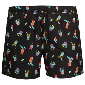 бански,гащета,мъжки,бански,костюми,happy,socks,tiki,soda,swimming,boxer,black