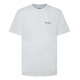 тениска,мъжки,тениски,pepe,jeans,alfie,short,sleeve,t,shirt,white,(white)