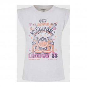 тениска,дамски,тениски,pepe,jeans,eloise,short,sleeve,t,shirt,white,(white)