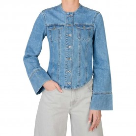 Риза с дълъг ръкав Pepe jeans Emmy long sleeve shirt - Blue (Denim) риза,с,дълъг,ръкав,дамски,ризи,мъжки,ризи,pepe,jeans,emmy,long,sleeve,shirt,blue,(denim)