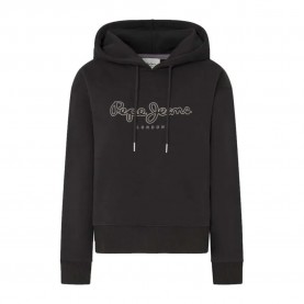 суичър,дамски,блузи,pepe,jeans,frida,hoodie,black