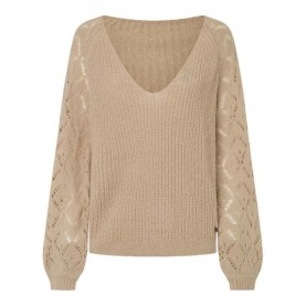 блуза,дамски,пуловери,дамски,плетени,дрехи,pepe,jeans,hailey,sweater,light,beige