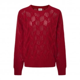 блуза,дамски,пуловери,дамски,плетени,дрехи,pepe,jeans,hedra,sweater,hot,red,(red)