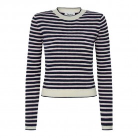 блуза,дамски,пуловери,дамски,плетени,дрехи,pepe,jeans,ines,sweater,ivory,white