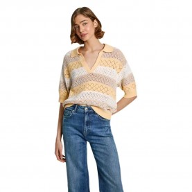 тениска,дамски,тениски,pepe,jeans,ingrid,short,sleeve,t,shirt,beige