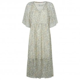 рокля,дамски,поли,и,рокли,pepe,jeans,may,short,sleeve,midi,dress,grey