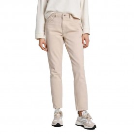Pepe jeans PL204591 Tapered Fit jeans - Beige (Beige) дамски,панталони,pepe,jeans,pl204591,tapered,fit,jeans,beige,(beige)