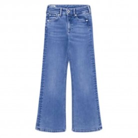 детски,панталони,pepe,jeans,slim,fit,flare,fit,high,waist,jeans,denim,(blue)