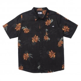 риза,с,къс,ръкав,мъжки,ризи,salty,crew,bloomin,woven,short,sleeve,shirt,black