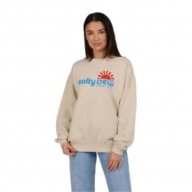 блуза,дамски,блузи,salty,crew,fun,in,the,sun,sweatshirt,off,white,(beige)