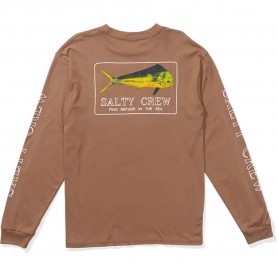 тениска,мъжки,тениски,salty,crew,golden,mahi,premium,long,sleeve,t,shirt,clay,(brown)