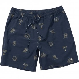бански,гащета,мъжки,бански,костюми,salty,crew,good,vibes,volley,swimming,shorts,blue,(navy)