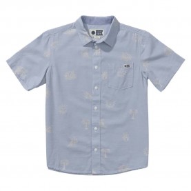 риза,с,къс,ръкав,детски,ризи,salty,crew,good,vibes,woven,short,sleeve,shirt,blue,fog,(blue)