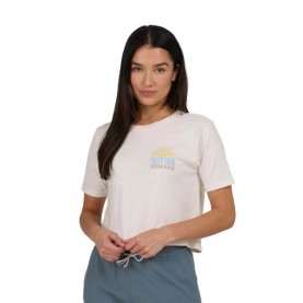 тениска,дамски,тениски,salty,crew,in,the,rays,crop,short,sleeve,t,shirt,white,(off,white)