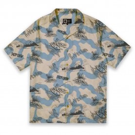 риза,с,къс,ръкав,мъжки,ризи,salty,crew,river,rats,fill,short,sleeve,shirt,river,rat,print,(beige)
