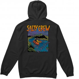 суичър,мъжки,пуловери,salty,crew,river,rats,hoodie,black,(black)