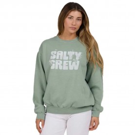 блуза,дамски,блузи,salty,crew,sea,life,sweatshirt,sage,(green)