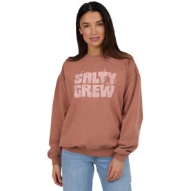 блуза,дамски,блузи,salty,crew,sea,life,sweatshirt,brown,(sierra)