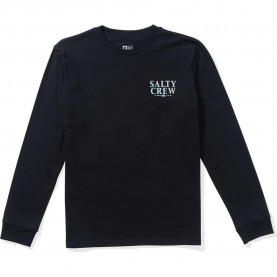 тениска,детски,тениски,salty,crew,yellowfin,long,sleeve,t,shirt,black,(black)