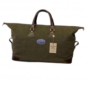 чанта,сакове,pasion,morena,tweed,travel,bag,green,(khaki,camel)