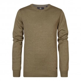 блуза,детски,блузи,petrol,industries,b,3040,kwv200,v,neck,sweater,oak,(brown)