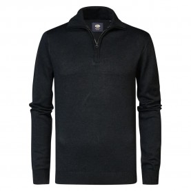 блуза,мъжки,пуловери,petrol,industries,m,3040,kwc207,sweater,black