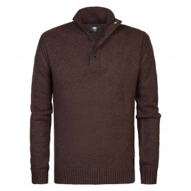 блуза,мъжки,пуловери,petrol,industries,m,3040,kwc217,sweater,dark,burgundy,(brown)