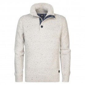 блуза,мъжки,пуловери,petrol,industries,m,3040,kwc226,sweater,white
