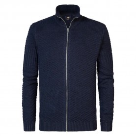 блуза,мъжки,пуловери,petrol,industries,m,3040,kwc295,full,zip,sweater,sky,captain,(blue)