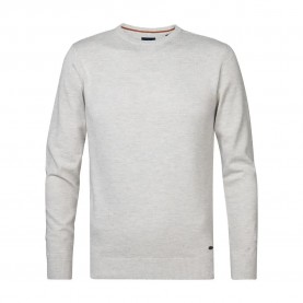 блуза,мъжки,пуловери,petrol,industries,m,3040,kwr203,sweater,antique,white,melee,(white)