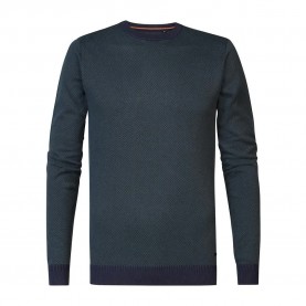 блуза,мъжки,пуловери,petrol,industries,m,3040,kwr238,sweater,blue