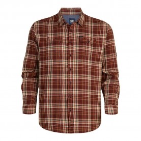риза,с,дълъг,ръкав,мъжки,ризи,petrol,industries,m,3040,sil4000,long,sleeve,shirt,faded,chili,(brown)