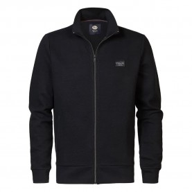 блуза,мъжки,пуловери,petrol,industries,m,3040,swc343,half,zip,sweatshirt,black