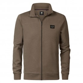 блуза,мъжки,пуловери,petrol,industries,m,3040,swc343,half,zip,sweatshirt,timber,wood,(brown)