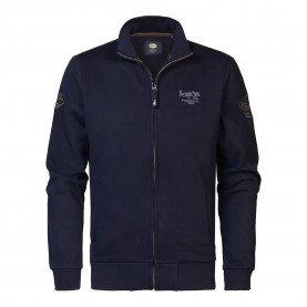 блуза,мъжки,пуловери,petrol,industries,m,3040,swc376,half,zip,sweatshirt,sky,captain,(blue)