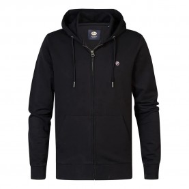 блуза,мъжки,пуловери,petrol,industries,m,3040,swh004,full,zip,sweatshirt,black
