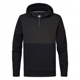 блуза,мъжки,пуловери,petrol,industries,m,3040,swh324,full,zip,sweatshirt,black