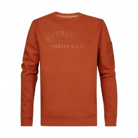 блуза,мъжки,пуловери,petrol,industries,m,3040,swr112,sweatshirt,warm,chili,(orange)