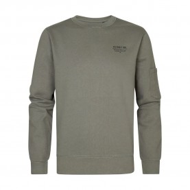 блуза,мъжки,пуловери,petrol,industries,m,3040,swr204,sweatshirt,grey