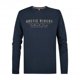 тениска,мъжки,тениски,petrol,industries,m,3040,tlr119,long,sleeve,t,shirt,sky,captain,(blue)